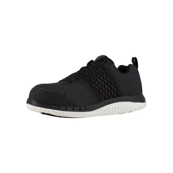 Reebok Work Print RB249 Sneakers Women's US 7 Black White Athletic Shoes FZP167