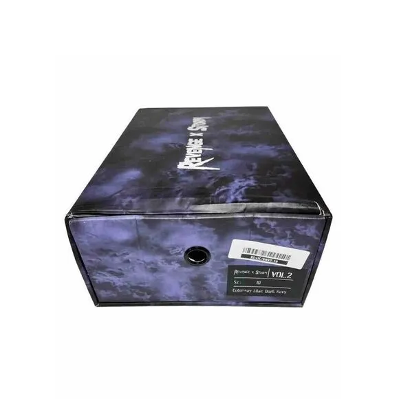 Revenge x Storm Vol. 2 Men Sz 10 High Top Lilac Dark Navy Brand NEW OG ALL
