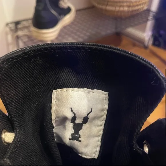 Rick Owens DRKSHDW High Leather Sneakers