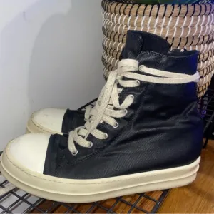 Rick Owens DRKSHDW High Leather Sneakers