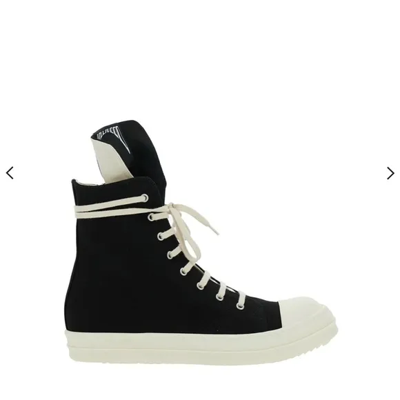 Rick Owens DRKSHDW High Leather Sneakers