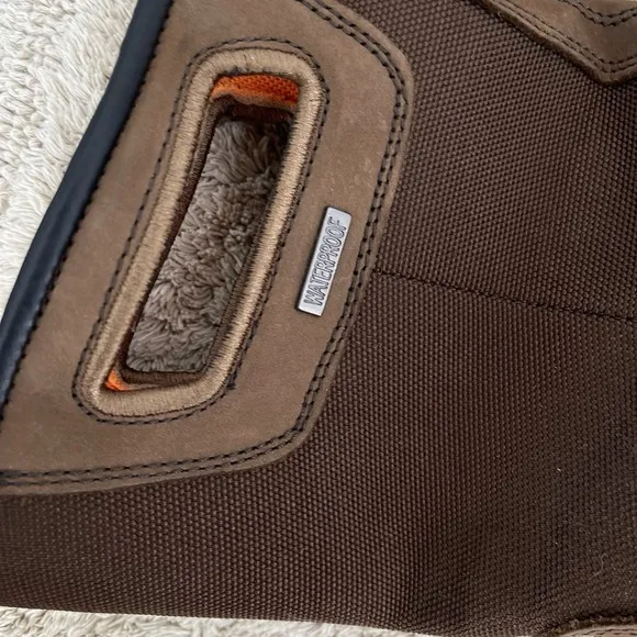 Ridgecut Toughwear Men's Size 9M Wellington Brown Leather Steel Toe Boots