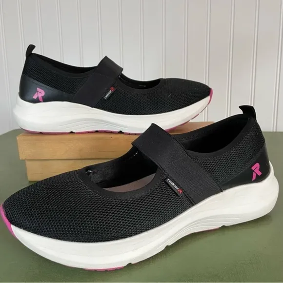 Rieker R-Evolution AYLA Flyknit Mary Jane Comfort Shoes #42102