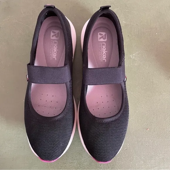 Rieker R-Evolution AYLA Flyknit Mary Jane Comfort Shoes #42102