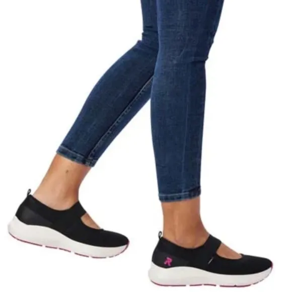 Rieker R-Evolution AYLA Flyknit Mary Jane Comfort Shoes #42102