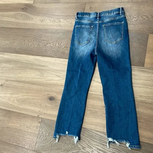 Risen Jeans Women's High Rise Crop Jeans Size 11/30