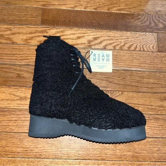 ROAM Combat Crush Cozy Boot Black Women’s Size 6