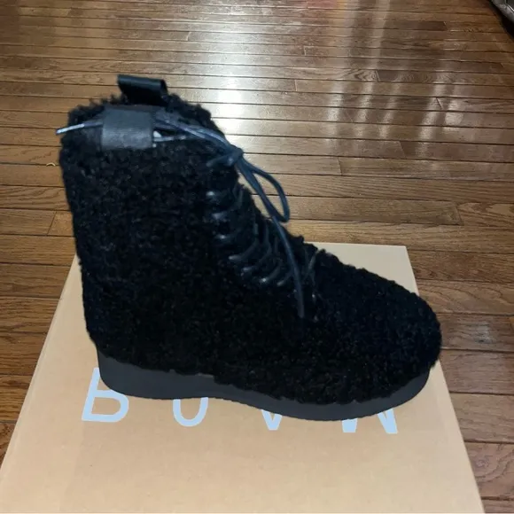ROAM Combat Crush Cozy Boot Black Women’s Size 6