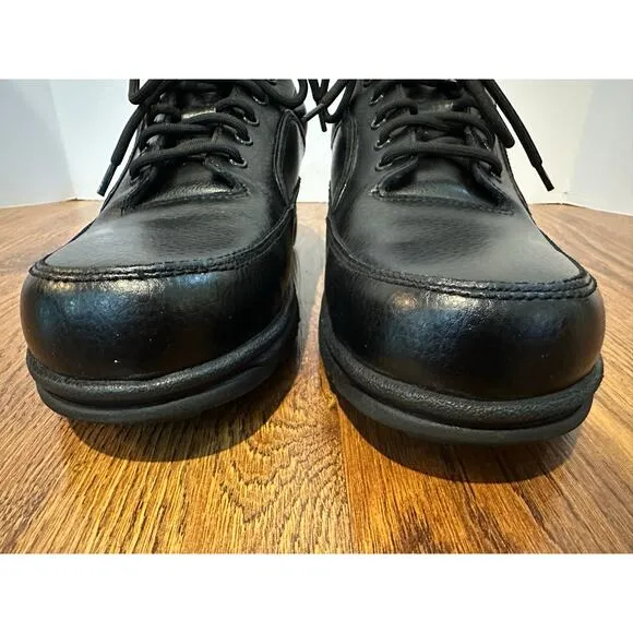 Rockport Men’s Eureka Leather Walking Shoes Black Size 13 Classic Comfort