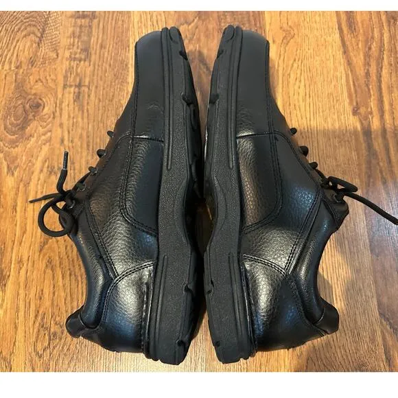 Rockport Men’s Eureka Leather Walking Shoes Black Size 13 Classic Comfort