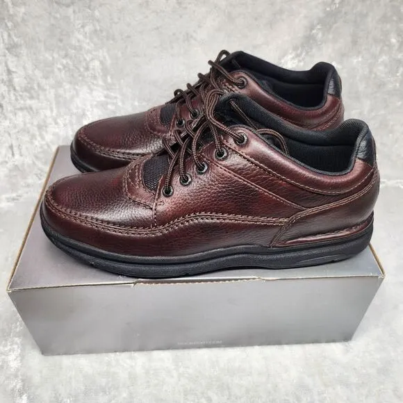 Rockport‎ Womens 8.5XW Leather Walking Shoes Brown