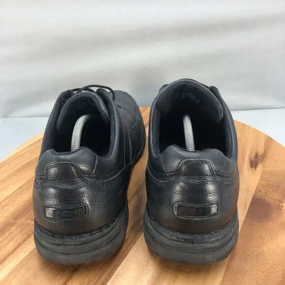 Rockport World Tour Walking Shoes Mens 14 Wide Black Leather Comfort Cushion‎