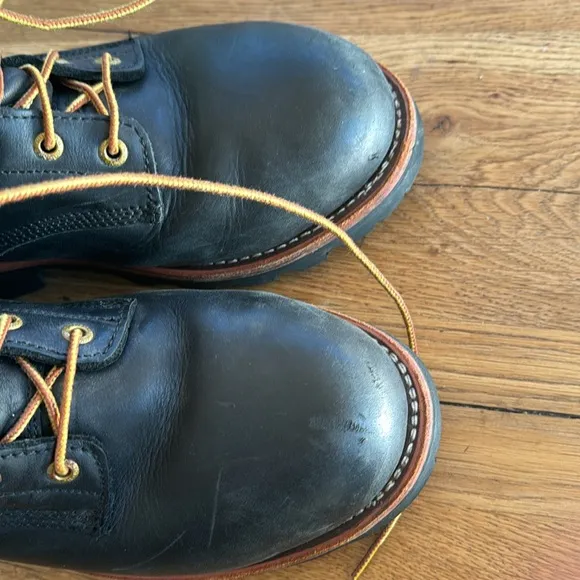 Rocky Men's 10 M Leather Lace up Gore-Tex Steel Toe Work Utility Leather Boots