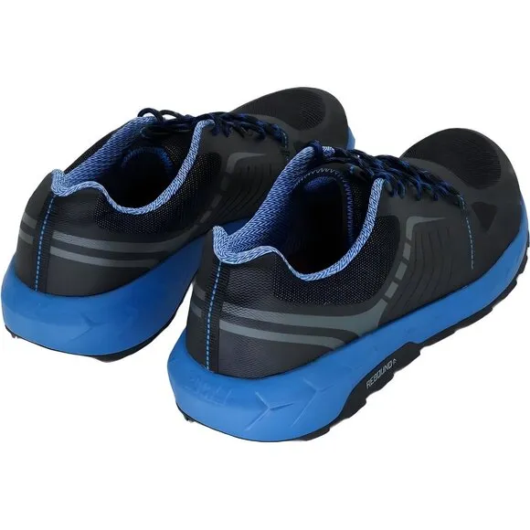 Rocky Men's Composite Toe Athletic Work Shoe Black Blue 10.5