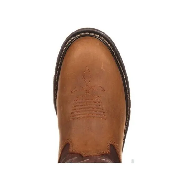Rocky Mens Original Ride Branson Roper Western Boots FQ0002732 Size 11 M New