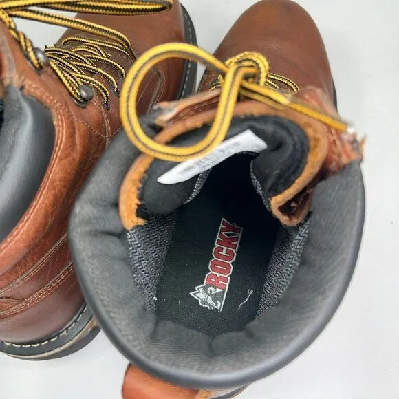 Rocky Men's Size 11 IronClad Steel Toe Waterproof Work Boots