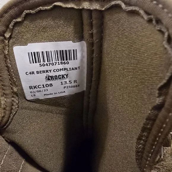 Rocky Men's Tan Boots