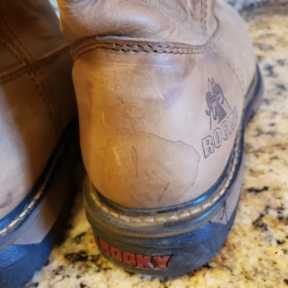 Rocky Original Ride Branson Roper Waterproof Western Boots