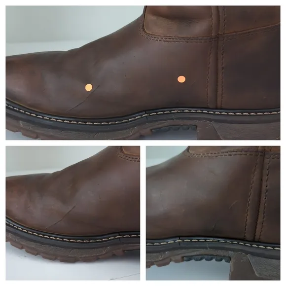 Rocky Original Ride Roper Western Boot Leather size 13