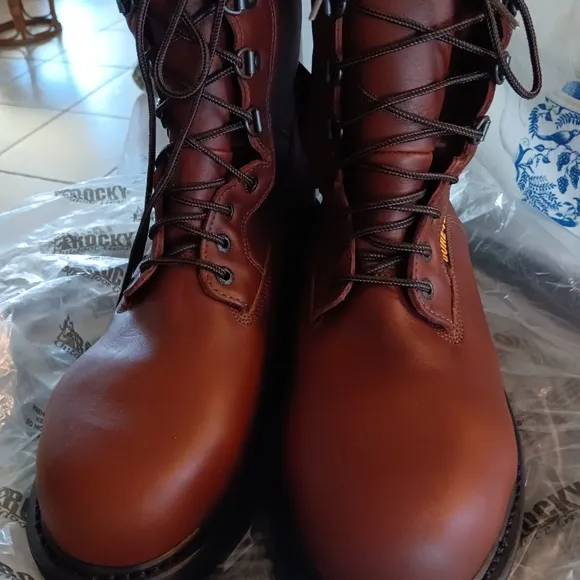 Rocky Rangee Gore Tex Waterproof Steel Toe Boots