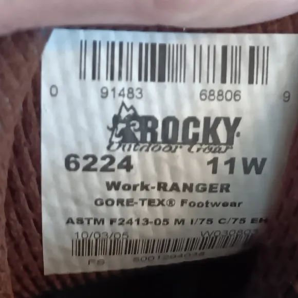Rocky Rangee Gore Tex Waterproof Steel Toe Boots