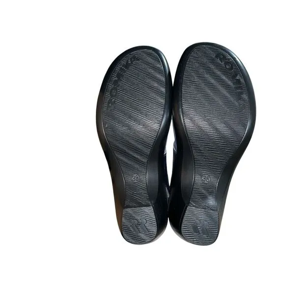 Romika Gorda 05 Rubin Kombi  Size 38 Or US 7.5 Blue Comfort Shoes Sandals
