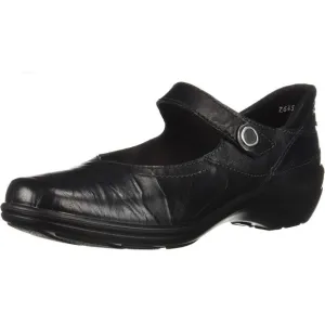 Romika Size 40 Cassie Mary Jane Shoes Comfort Black Leather Academia US 9!
