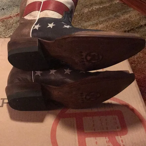 Roper American Flag snip toe boots🇺🇸