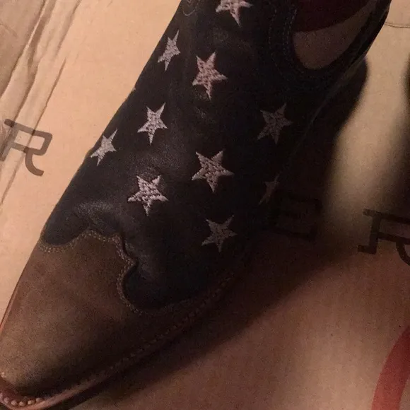 Roper American Flag snip toe boots🇺🇸