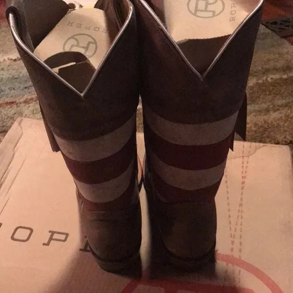 Roper American Flag snip toe boots🇺🇸