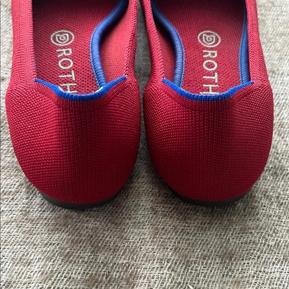 Rothy's red shoes