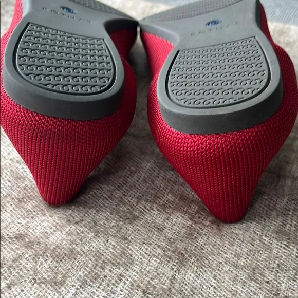 Rothy's red shoes