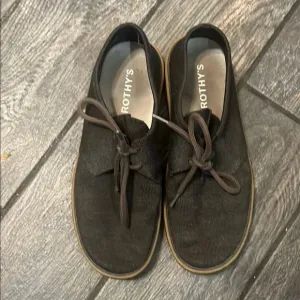 Rothy's Shoes Mens The Monty Merino Wool Blend BrownCasual Knit