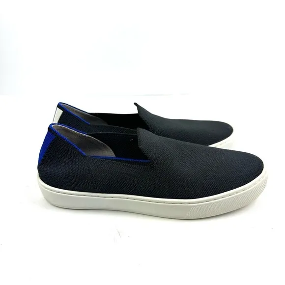Rothys The Sneaker 7 Black Slip On Shoes Womens Comfort