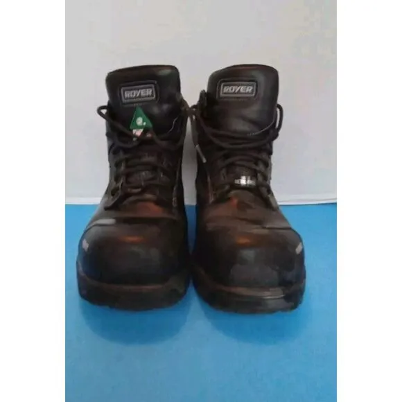 Royer Men's 8&quot; Metal-Free 5605GT Composite Toe Work Boots Size 12‎