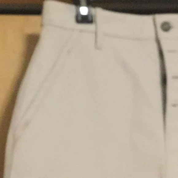 RTA Dash Leather Shorts In Cream