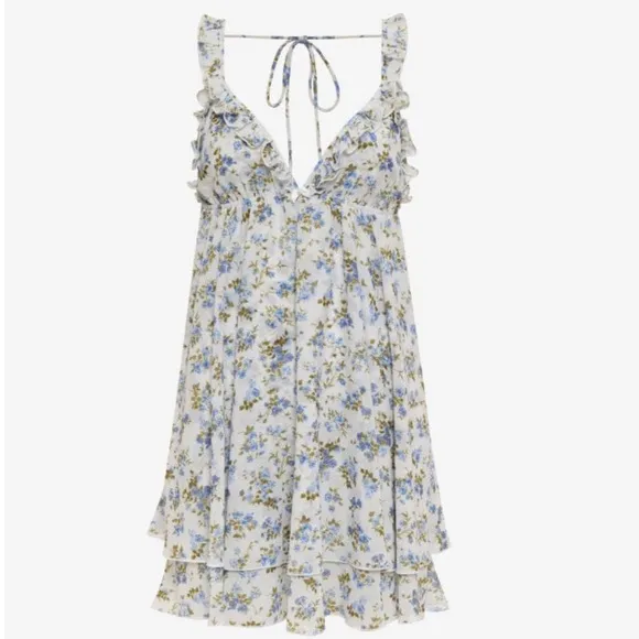 Rumored Secret Garden Floral Mini Dress