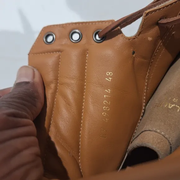 Saint Laurent Men's Tan High-Top Sneakers.Few Marks From Wear As Shown In Pics