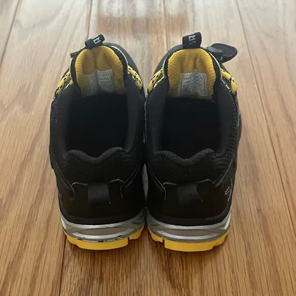 Salewa Hiking Shoes Kids 10 Black/Cornflower (Yellow) Firetrail Outdoors Walking