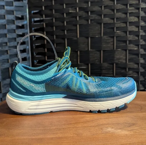 Salomon Women's Blue Running Shoes Excel Used Cond 10 Walking Exercise