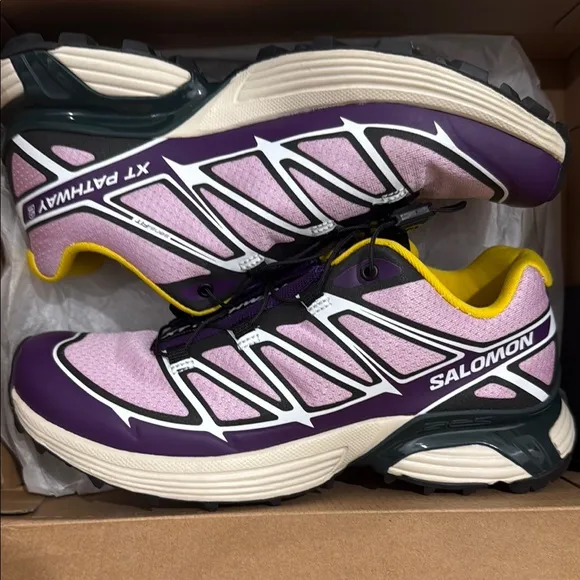 Salomon Women's Purple Trail Running Shoes