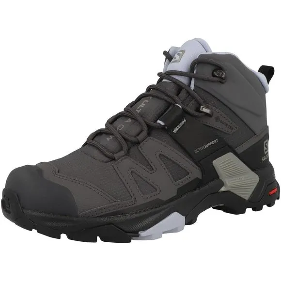 SALOMON X ULTRA 4 MID GTX BOOTS, GRAY, 24.0 CM