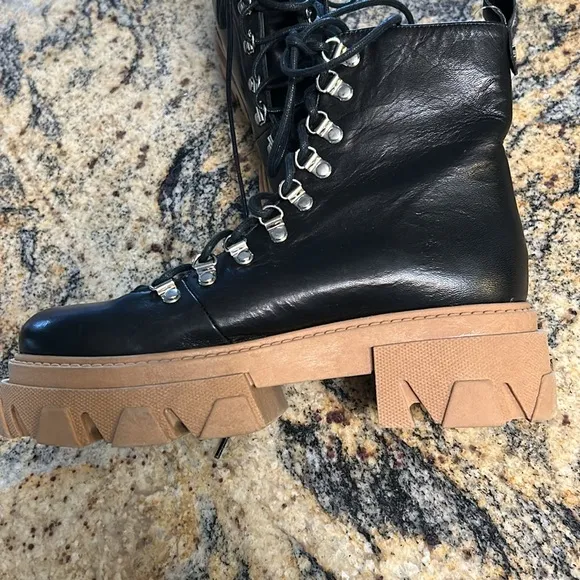 Sam Edelman Danika leather lace up boots