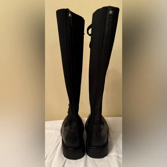 Sam Edelman Lila Lace Up Boots, Lug Soles, EUC, Size 9-1/2