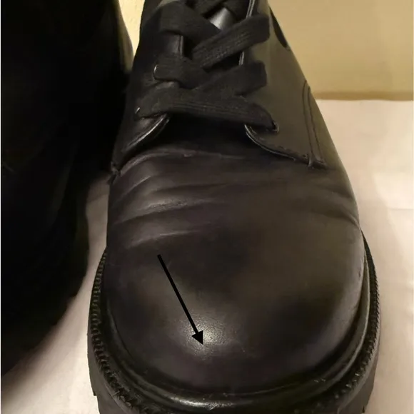Sam Edelman Lila Lace Up Boots, Lug Soles, EUC, Size 9-1/2