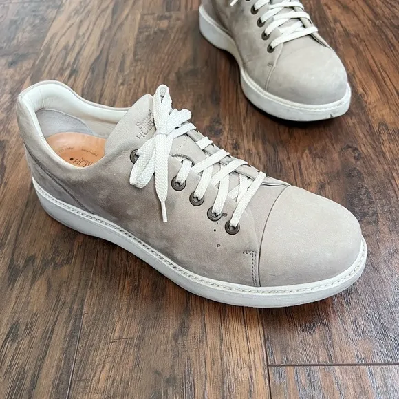 Samuel Hubbard • Fast for Her Shoe casual walking lace up Taupe nubuck leather
