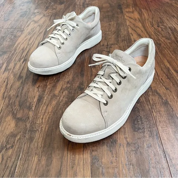 Samuel Hubbard • Fast for Her Shoe casual walking lace up Taupe nubuck leather