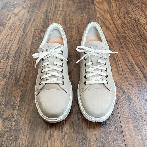 Samuel Hubbard • Fast for Her Shoe casual walking lace up Taupe nubuck leather