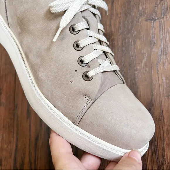 Samuel Hubbard • Fast for Her Shoe casual walking lace up Taupe nubuck leather