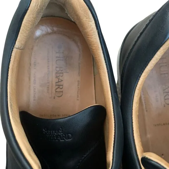 Samuel Hubbard Fast Shoes Mens US 14 EU 48.5 Black Leather Comfort M1300-008